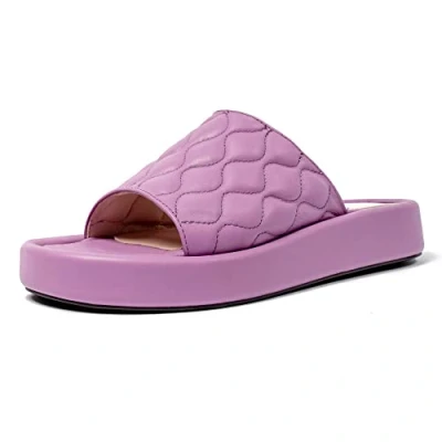 Imagen de L37 HANDMADE SHOES Radio Noise, Sandalia Mujer, Morado, 39 EU
