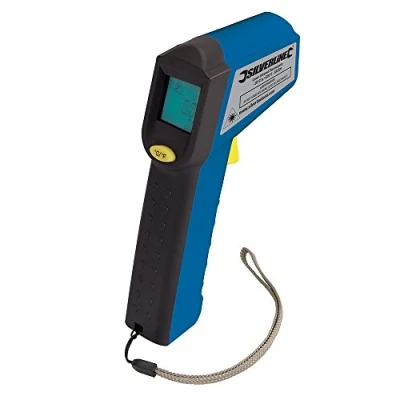Imagen de Silverline Tools 633726 Termómetro láser infrarrojo +520C [no apto para personas]