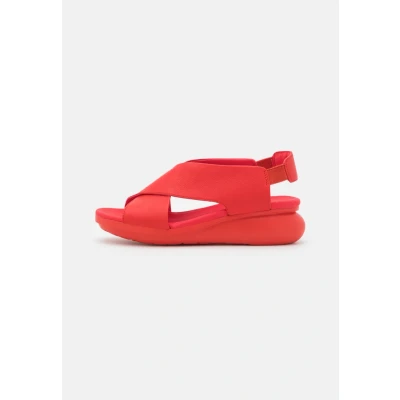 Imagen de Camper Balloon K200066, Sandalias de Punta Descubierta Mujer, Rojo (Red 062), 38 EU