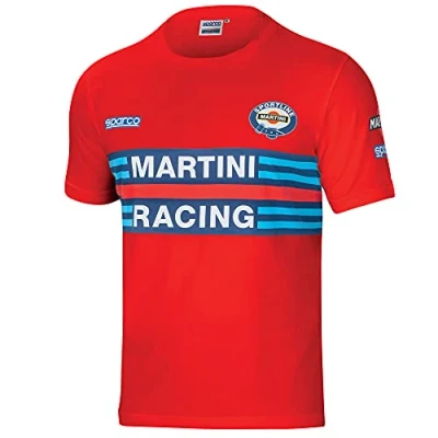 Imagen de Sparco 01274MRRS2M CAMISETA MARTINI R TALLA M ROJO