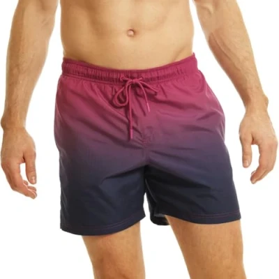 Imagen de RIPT Essentials Bañador para hombre Shorts de Baño con Protección Solar UV 50 Secado Rápido, Tinte por inmersión rosa, XXL