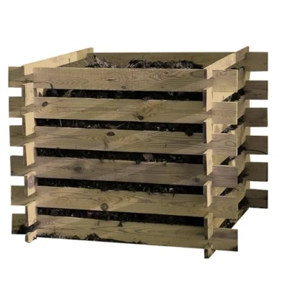Imagen de Compostador Abono de Madera Construcción 100x100x70cm