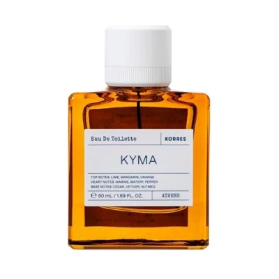 Imagen de KORRES KYMA Agua de colonia para hombre, fragancia fresca y vigorizante, dermatológicamente probada vegana, 50 ml
