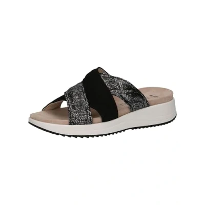 Imagen de CAPRICE Mujer 9 27203 42, Sandalias Planas, Peine Negro, 39 EU