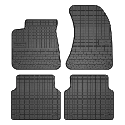 Imagen de FROGUM 546986 Juego de alfombrillas suelo Caucho delante y detrás 4 negro Adaptado