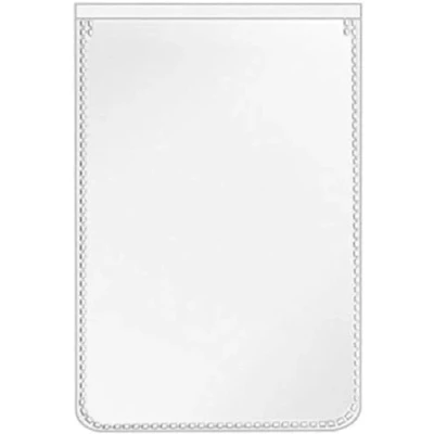 Imagen de VELOFLEX 3117500 funda protectora y de identificación para tarjetas 57 x 88 mm, película PP, con protección contra rasgaduras, a prueba documentos, 20 unidades,