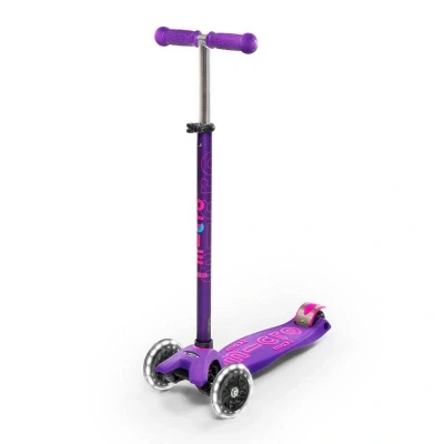 Imagen de Patinete Maxi Micro Deluxe Led LILA
