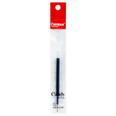 Imagen de Campus Recambio de Bolígrafos Gel Candy, Recambios para Tinta con Trazo 0.7mm, Secado Rápido y Resistente al Agua (Recambio, Azul, 1 unidad)