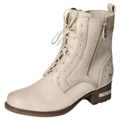 Imagen de MUSTANG 1229 522, Botín con Cordones Mujer, Beige, 39 EU