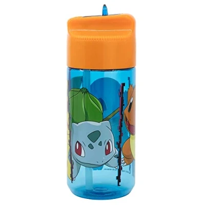 Imagen de Botella de agua infantil hidro reutilizable tritan 430 ml Pokemon
