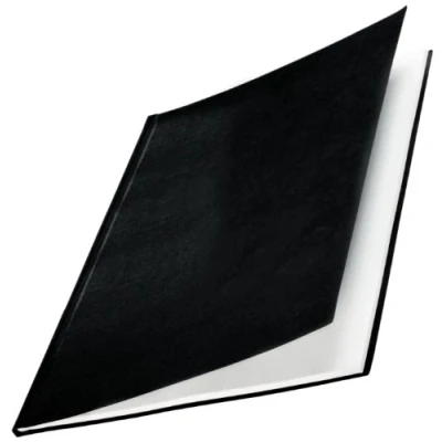 Imagen de Leitz Tapa rígida impressBIND, Lomo de 21.0 mm, Negro, 73950095