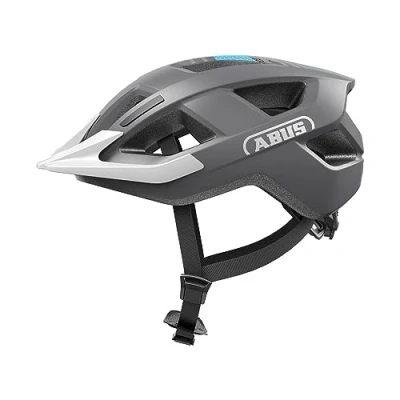 Imagen de ABUS Casco para bicicleta Aduro 3.0 urbano deportivo con un diseño elegante excursiones diarias y deportivas hombres mujeres gris, talla L