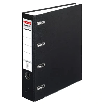 Imagen de Herlitz Arch File Archivador con anillas, negro