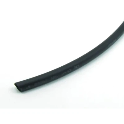 Imagen de POPESQ® 5 m x Tubo termorretractil 9.5mm 2:1 Negro / #A2367