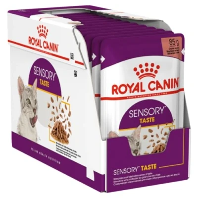 Imagen de Royal CANIN Sensory Taste Wet Cat Food Chunks in Sauce 12x85 g