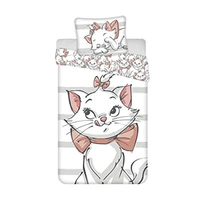 Imagen de Jerry Juego de cama Marie Les Aristochats 140 x 200 cm 1 funda almohada 50 70