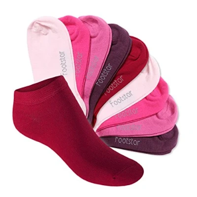 Imagen de Footstar SNEAK IT! KIDS 10 pares de calcetines tobilleros Jeans Blue 27 30