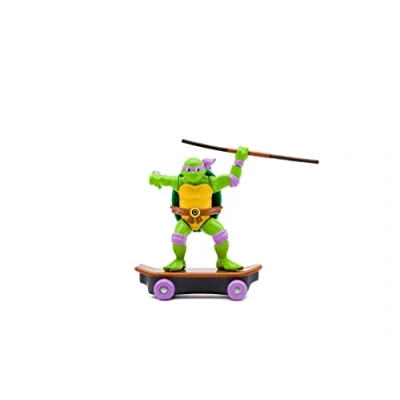 Imagen de TMNT Tortugas Ninja Adolescente Mutante Donatello de Mutant Mayhem Sewer Shredders, Edición Clásica Juguetes y Regalos para Niños 3 Años o Más