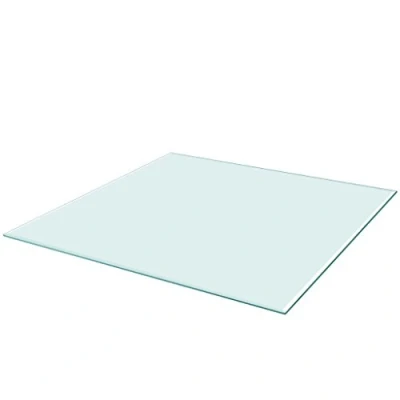 Imagen de vidaXL Superficie para Mesa Cuadrada de Cristal Templado 800x800 mm Tablero