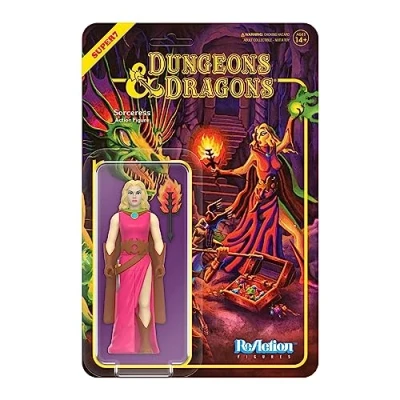 Imagen de SUPER7 Dungeons &amp; Dragons Reaction Figura Hechicera 10 cm
