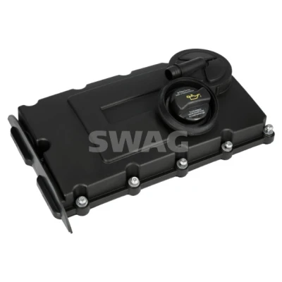 Imagen de SWAG 33 11 0200 Tapa de Balancines culata con junta VOLKSWAGEN: Golf 5, Touran I, Passat B6 Berlina, SEAT: Leon II Hatchback, Altea XL,