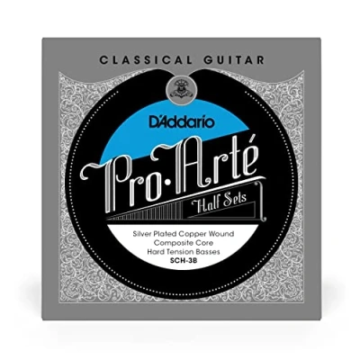 Imagen de D&#039;Addario SCH 3B Pro Arte Silver and Copper Plated Bass String Set
