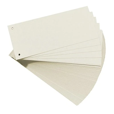 Imagen de Herlitz 10843654 Separador para archivadores, Blanco