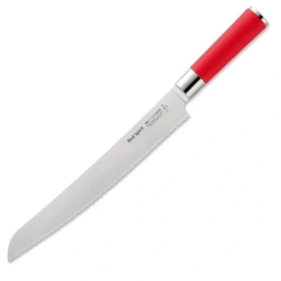 Imagen de cuchillo para pan F. DICK, de sierra Red Spirit (cuchillo con hoja 26 cm, acero X50CrMoV15, inoxidable, 56 HRC) 81739262
