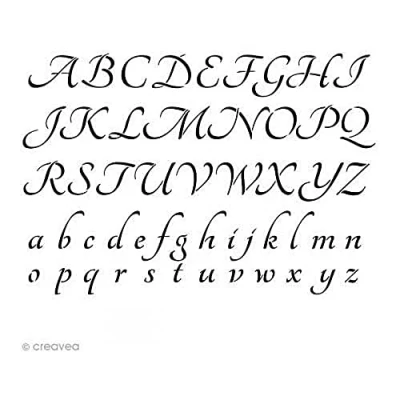 Imagen de Artemio Alphabet Plantilla A4, Gris, 21,5 x 0,2 24 cm