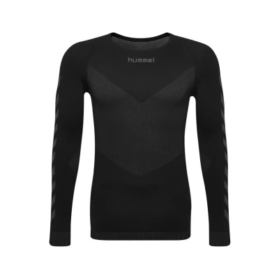 Imagen de hummel First Seamless Jersey L/S Jerséis para Hombres Jersey, Hombre, Negro, XL/2XL