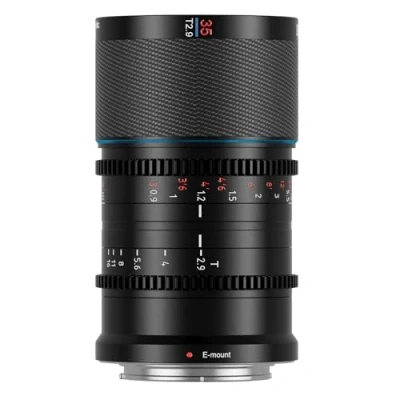 Imagen de SIRUI Saturn 35mm T2.9 1.6X Full Frame Carbono Fibra Anamorphic Lens, Ligero Cine Cinema Objetivo Lens Lenses Lente para Drones, estabilizadores de cardán Mano (E Mount, Natural Flare)
