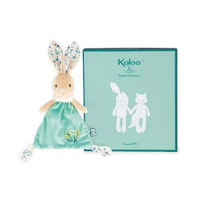 Imagen de KALOO Fripons Doudou Triangular Justin el Conejo Mullido y Supersuave 20 Cm Desde Nacimiento, K963670