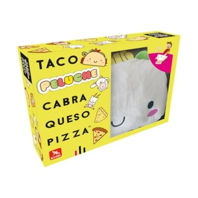 Imagen de Ludilo Taco Peluche Juegos De Mesa Niños 8 Años O Más Juego Cartas con 65 Regalo Niño Que Incluye Una Manopla