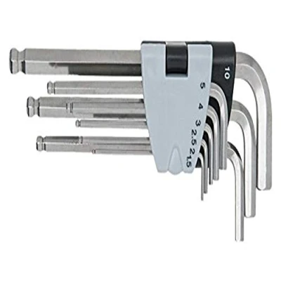 Imagen de KS TOOLS 964.0420 Juego de atornilladores acodados Acero fino