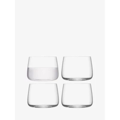 Imagen de LSA International Metropolitan MW01 Vaso sin tallo (360 ml, 4 unidades), transparente