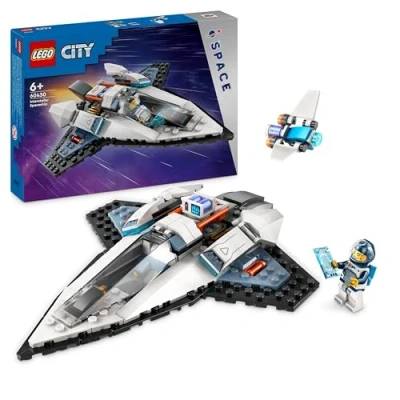 Imagen de Lego City Nave Espacial Interestelar, Juguete de Construcción del Espacio, Regalo Divertido para Niños y Niñas 6 Años o Más, Juego Creativo con Vehículo Minifigura Astronauta 60430