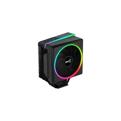 Imagen de Ventilador de procesador AeroCool Cylon 4 PWM RGB, negro ACTC CL30410.01 / CYLON4