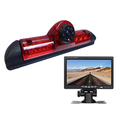 Imagen de Inversión de la cámara Transportster + 7 Pulgadas TFT LCD Pantalla del Monitor Coche en 3.Bremslicht Lámpara Freno se Adapta a Ducato X250 / Peugeot Boxter/Citroen Jumper