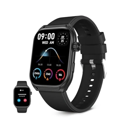 Imagen de KSIX Smartwatch Urban Move Negro, Pantalla AMOLED 2.06&quot;, Mensajes, Manos Libres, Asistente Voz, 100+ Modos Deportivos