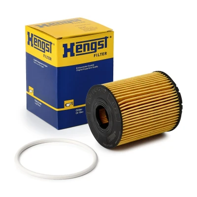 Imagen de HENGST FILTER E60H D110 Filtro de aceite Cartucho filtrante FIAT: Linea, 500L, 500 Hatchback, OPEL: Combo C Furgón / Familiar, Corsa Hatchback