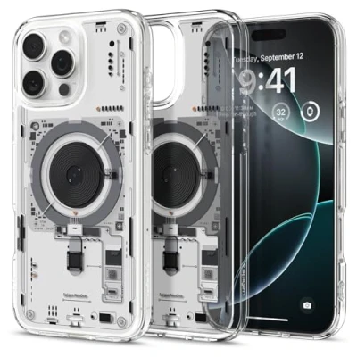 Imagen de Spigen Funda para iPhone 16 Pro MAX, Ultra Hybrid MagFit Compatible con MagSafe Neo One