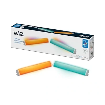 Imagen de Lámpara inteligente Wiz Light Bar Dual Pack, WiFi, Compatible con Alexa , Google Home y Tecnología SpaceSense