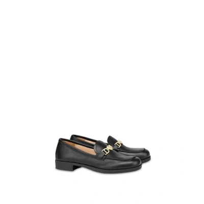 Imagen de Love Moschino Lovely College Mocasines, Mujer, Talla: 36, Nero Piel de ternera
