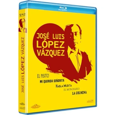 Imagen de Jose Luis Lopez Vazquez (Blu ray) Pack 5 peliculas: El Pisito / Mi Querida Señorita Habla Mudita Monosabio La Colmena