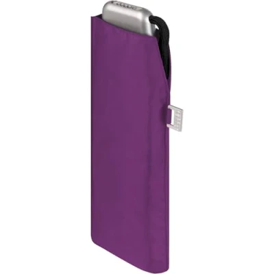 Imagen de Doppler Paraguas de bolsillo acero al carbono Slim Uni formato práctico ligero 22 cm, morado, 90 cm