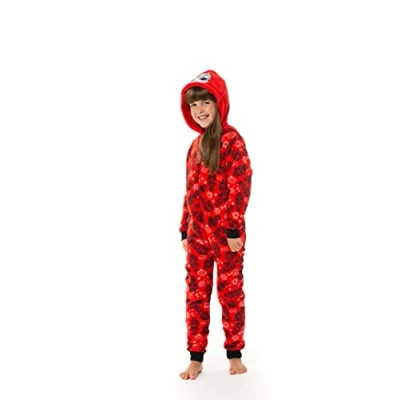 Imagen de Cerdá L O Surprise! Pijama Entero para Niñas, De Una Pieza, Forro Polar Suave Y Acogedor, Mono Onesie Infantil, Diseño con Capucha 3D, Disfraz, Regalo Niñas! (3 4 Años)