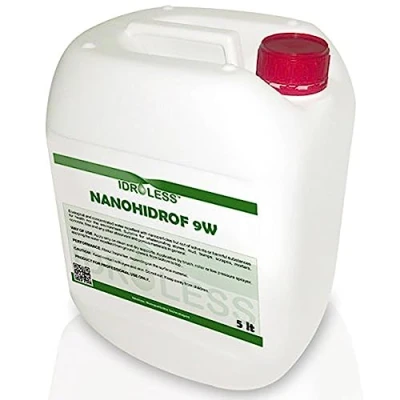 Imagen de Impermeabilizante Hidrofugante Invisible Nanohidrof 9W (25L) Evita filtraciones de agua en tejados, fachadas piedra, cemento, ladrillo...