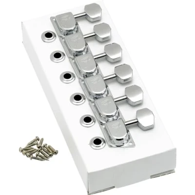 Imagen de Fender 099 0822 100 70 ́s F Clavijas para afinación, color cromo