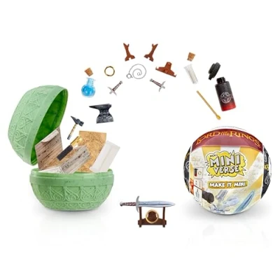 Imagen de MGA&#039;s Miniverse Make It Mini Coleccionables de El Señor los Anillos, Embalaje Ciego, DIY, Juego Resina, Réplicas, Apto para Coleccionistas y Niños a Partir 8 años, NO Comestible