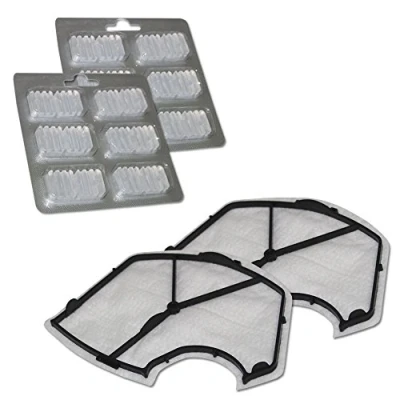 Imagen de Set 2X Filtro de Motor + 12 Ambientadores para Vorwerk Kobold VK 140, 150, VK140, VK150